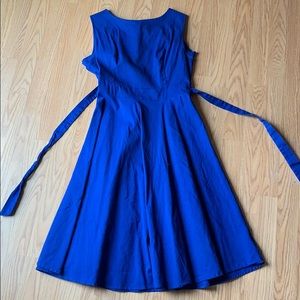 Royal Blue Sleeveless Dress XL